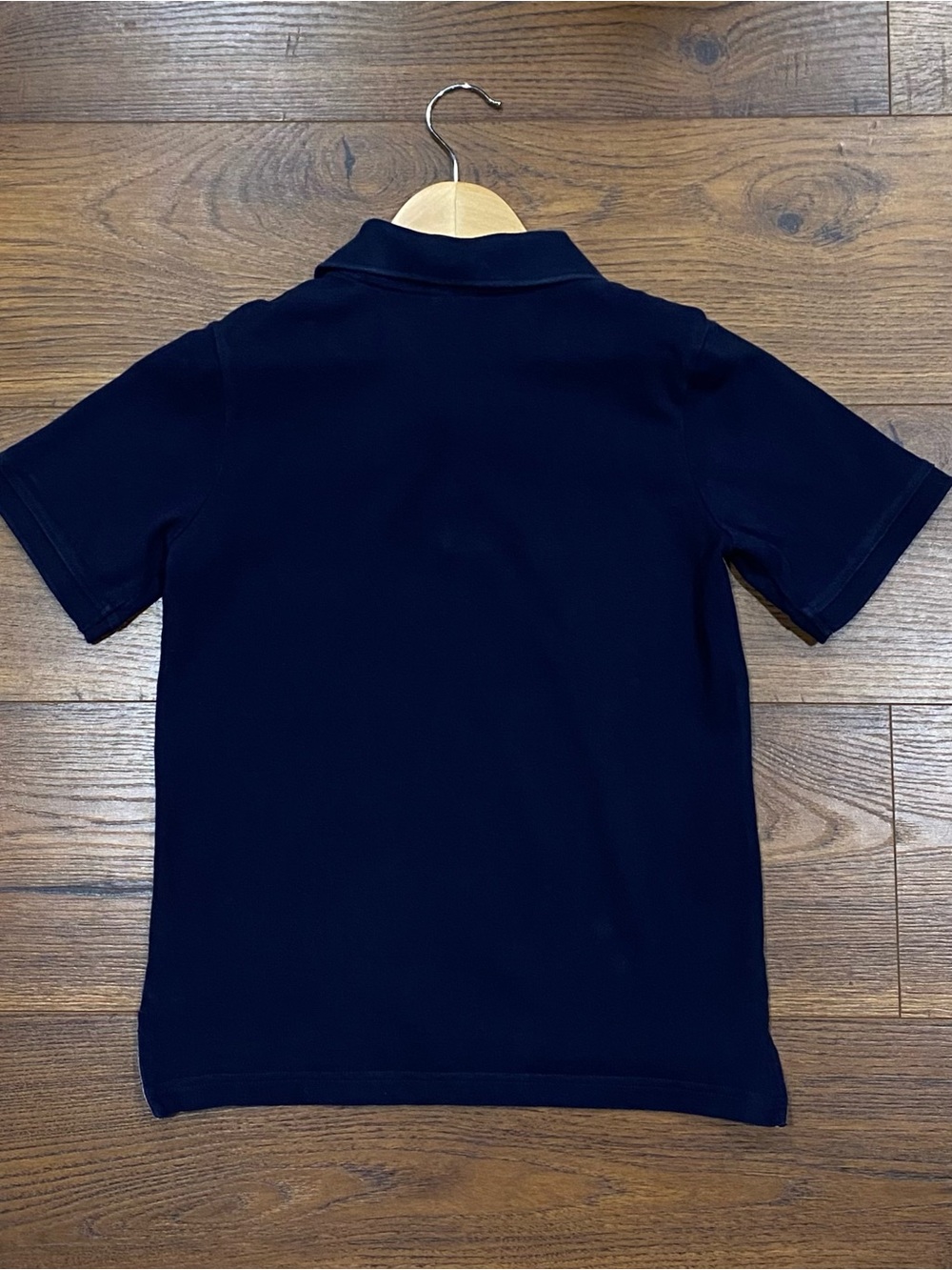 Gymboree Navy Blue Short-Sleeve Polo - Picture 6 of 10